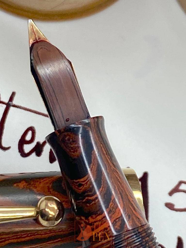 WATERMAN 52 RED RIPPLE EBONITE | Tenpen - By Letizia Iacopini